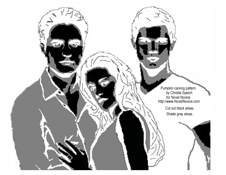 Pumpkin Carving, Part 3: Twilight Patterns | Christie Speich